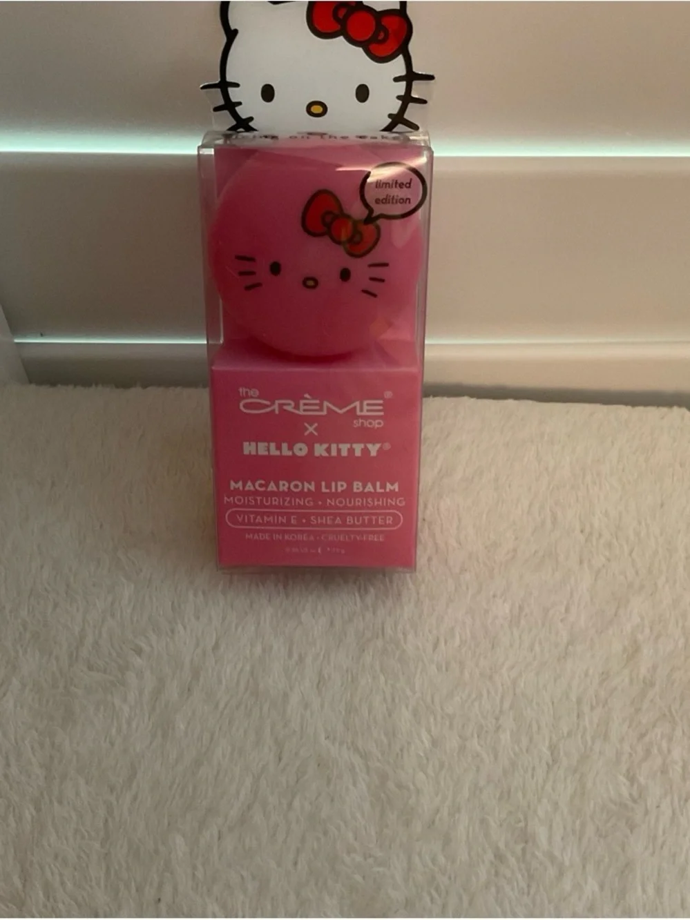 x Hello Kitty Pink Macaron Lip Balm - Moisturizing